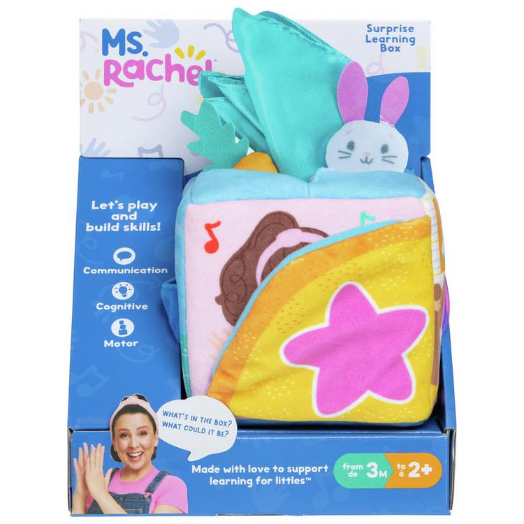Ms. Rachel Surprise Learning Box Sensory Toy 0