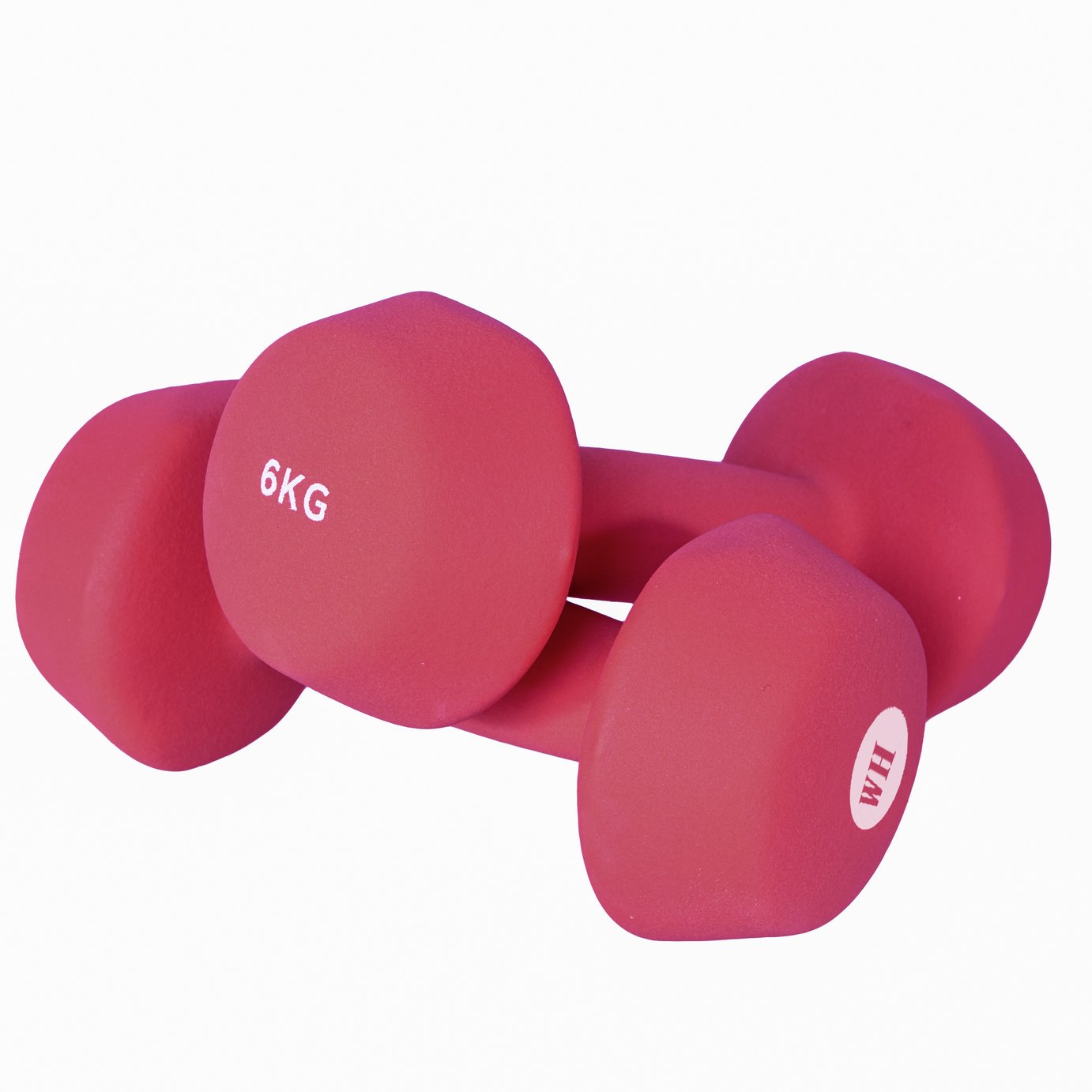 pink dumbbell set