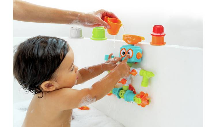 Buy Infantino Bath Robot With Cups Baby bath toys Argos