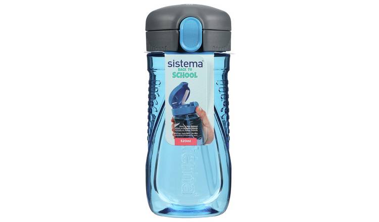 Sistema Hydrate Tritan Quick Flip Sipper Water Bottle -520ml