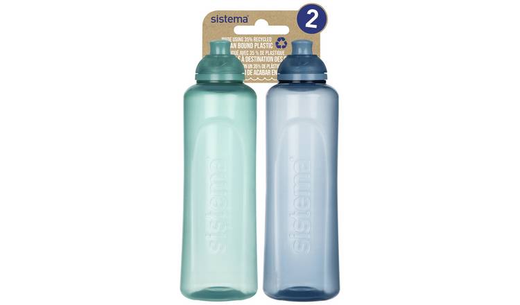 Sistema Hydrate Swift Squeeze Pack of 2 Water Bottle - 480ml