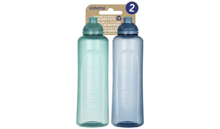 Sistema Hydrate Swift Squeeze Pack of 2 Water Bottle - 480ml