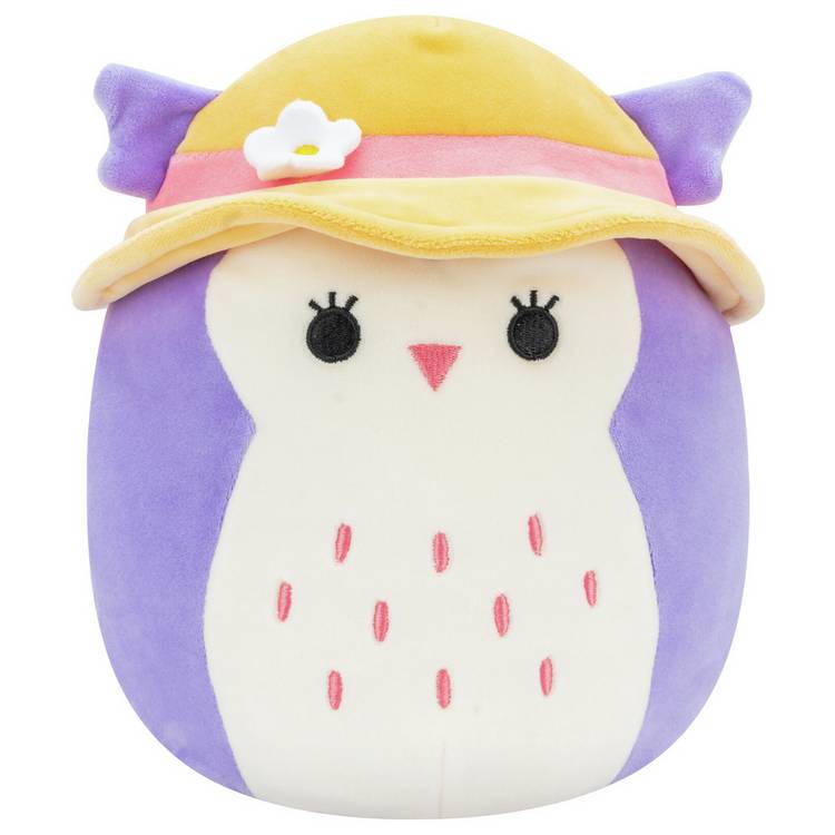 Original Squishmallows 7.5-inch - Holly the Purple Owl 0