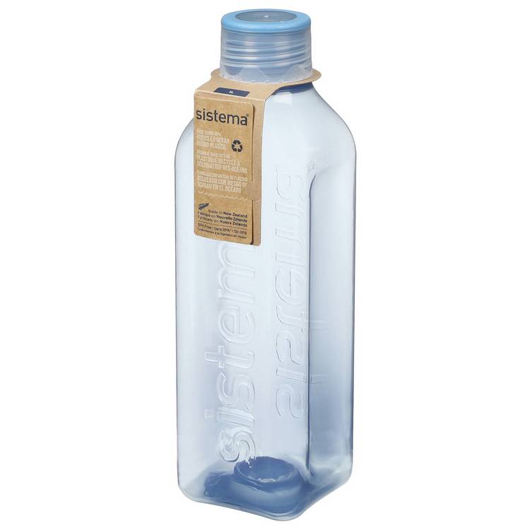 Sistema Hydrate Square Ocean Bound Water Bottle - 1 litre 0