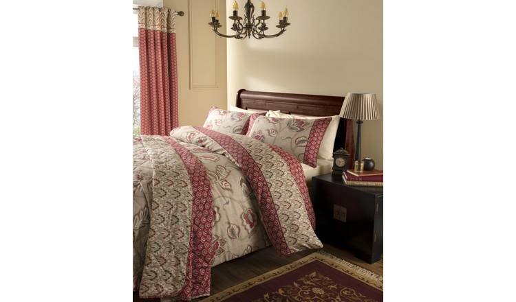 Catherine Lansfield Kashmir Beige Bedding Set - Double