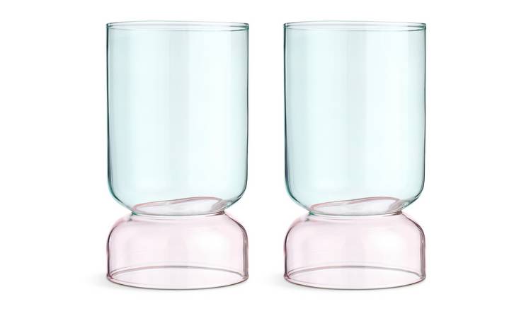 Habitat Two Tone Set of 2 Wine Glasses