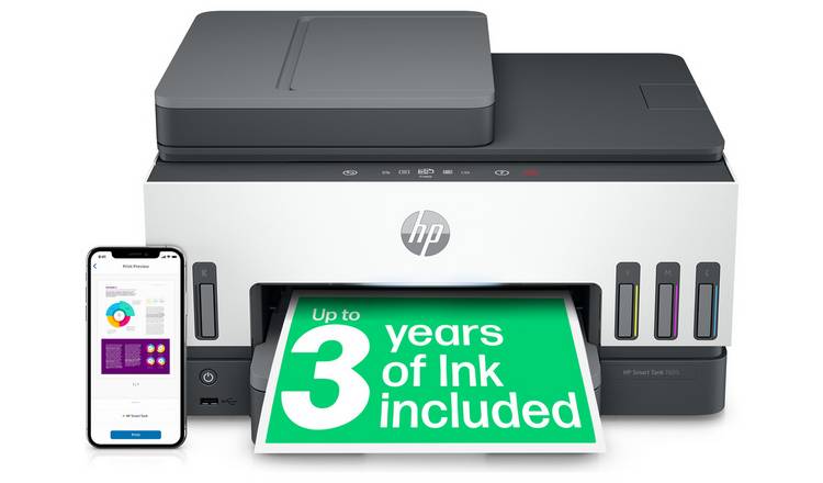HP Smart Tank 7605 AIO Wireless Tank Printer & 3 Years Ink 