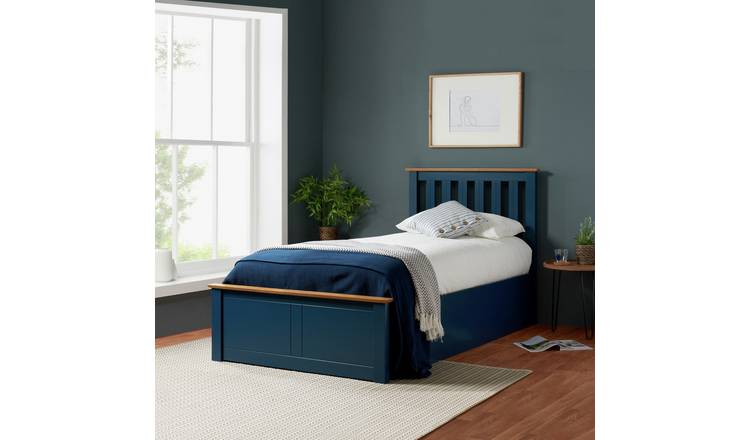 Birlea Phoenix Single End Lift Ottoman Bed - Navy