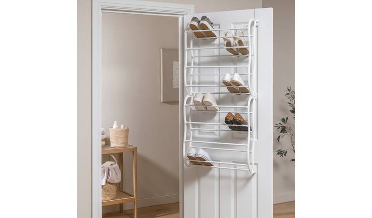 Argos Home 8 Shelf Shoe Rack - White