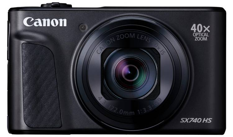 Canon PowerShot SX740 HS Lite 40x Zoom Camera - Black