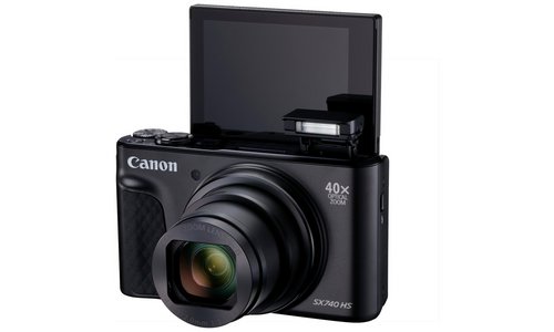 Canon PowerShot SX740 HS Lite 40x Zoom Camera - Black