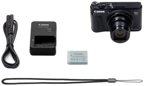 Canon PowerShot SX740 HS Lite 40x Zoom Camera - Black