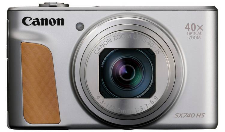 Canon PowerShot SX740 HS Lite 40x Zoom Camera - Silver