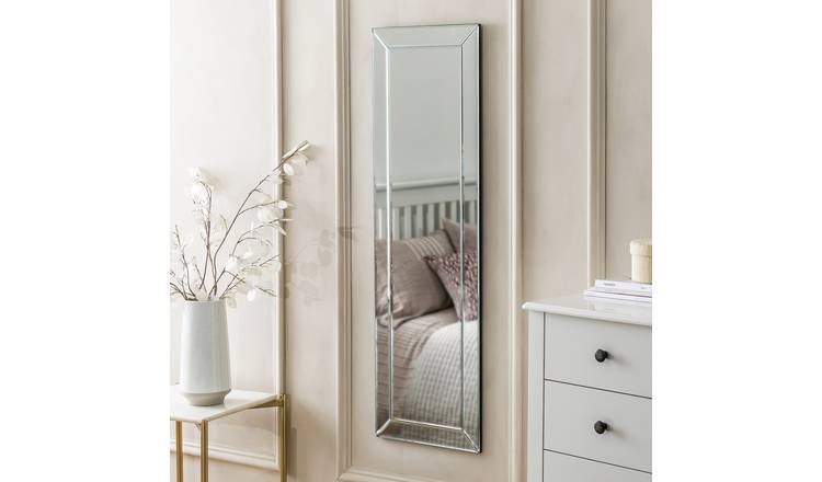 Habitat Bevelled Wall Mirror - 115x35cm
