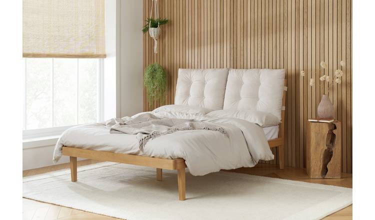 Birlea Ander Double Wooden Bed Frame - Natural