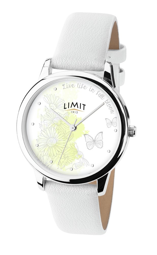 Limit Ladies White Illustration Faux Leather Strap Watch Review