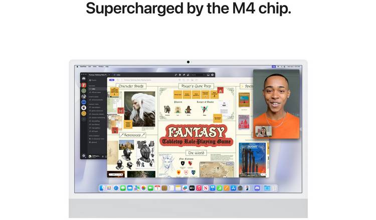 Apple iMac 2024 24in M4 8 Core 16GB 256GB - Silver 5