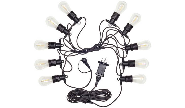 Smart Garden 10 Vintage Festoon String Lights - Warm White