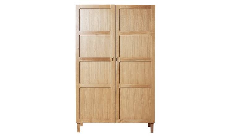 Habitat Radius 2 Door Wardrobe - Oak