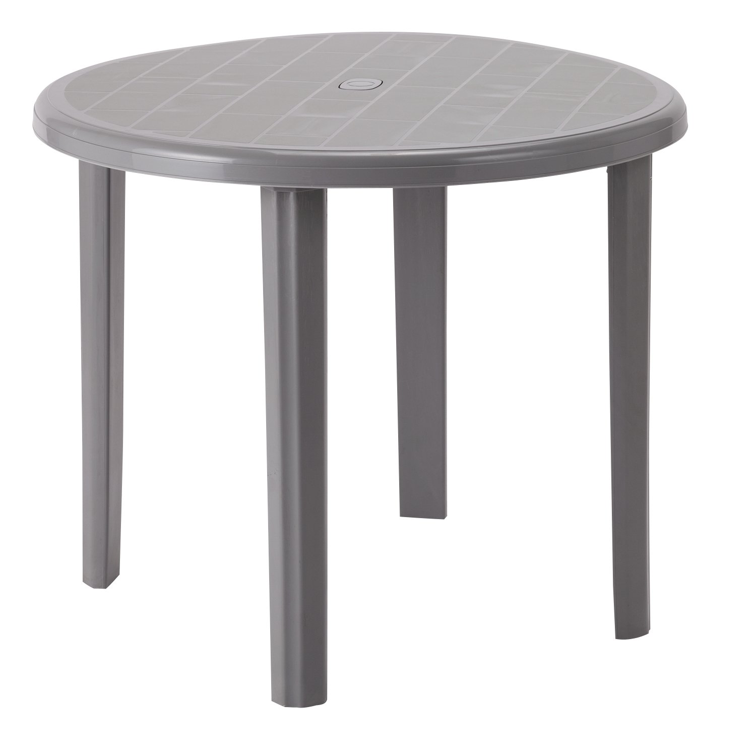 Argos Home Round 4 Seater Garden Table - Light Grey