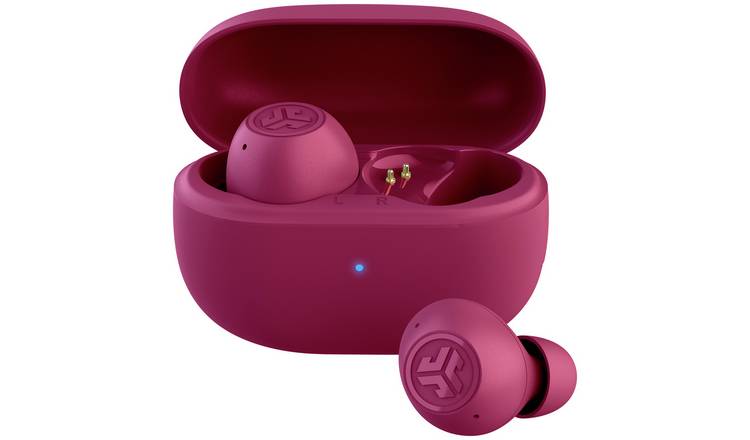 JLab Go Pop ANC True Wireless Earbuds - Fuchsia