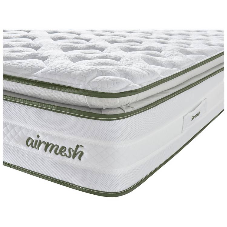 Silentnight Airmesh 2000 Pillowtop Mattress - Single 0