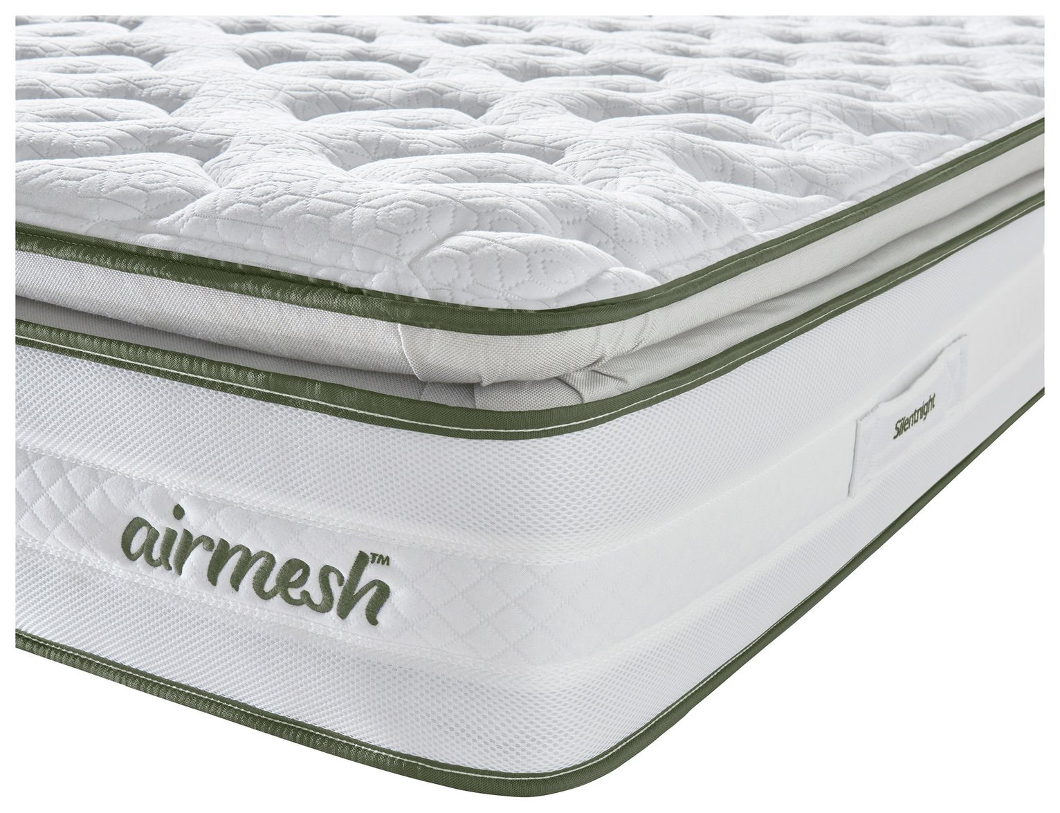 Silentnight Airmesh 2000 Pillowtop Mattress - Superking