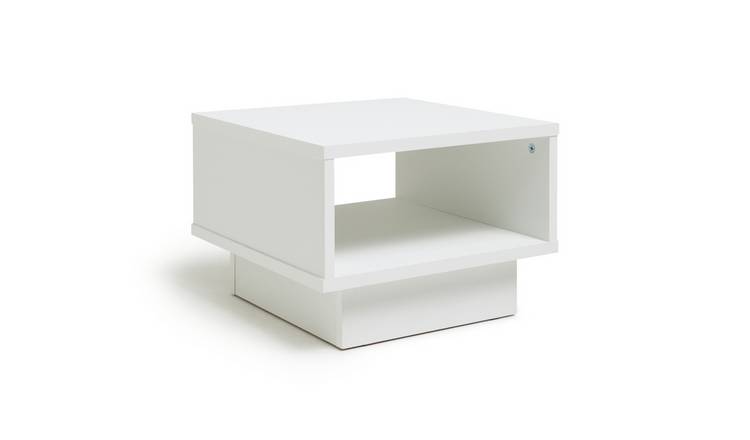 Argos Home Cubes End Table - White