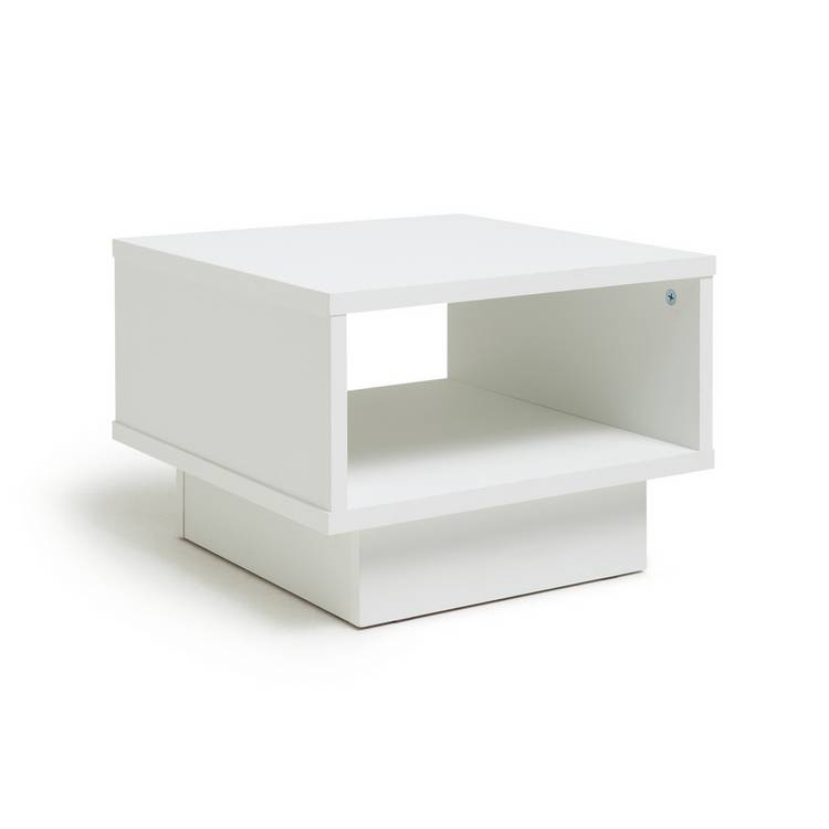 Argos Home Cubes End Table - White 0