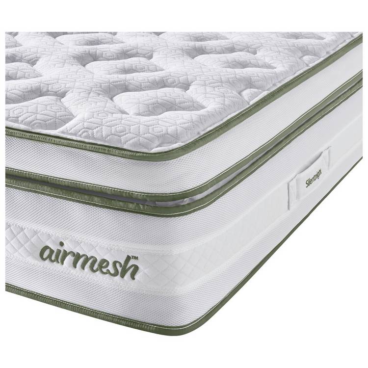 Silentnight Airmesh Comfort 3000 Boxtop Mattress - Superking 0