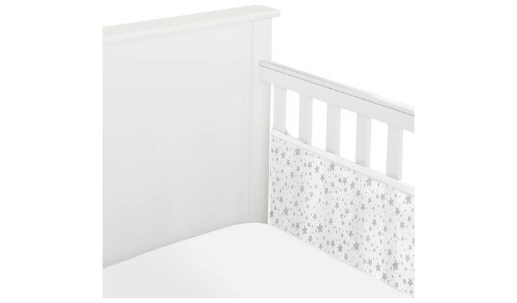 BreathableBaby 2 Sided Classic Cot Liner - Grey