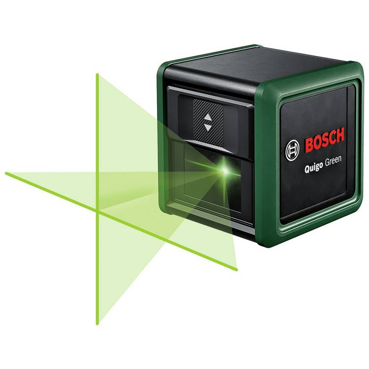 Bosch Quigo Cross Line Laser - Green 0