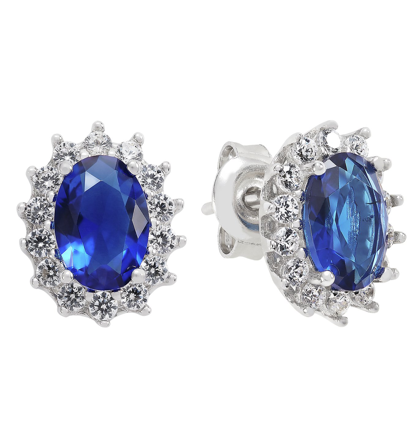 Revere Sterling Silver Cubic Zirconia Halo Stud Earrings Review