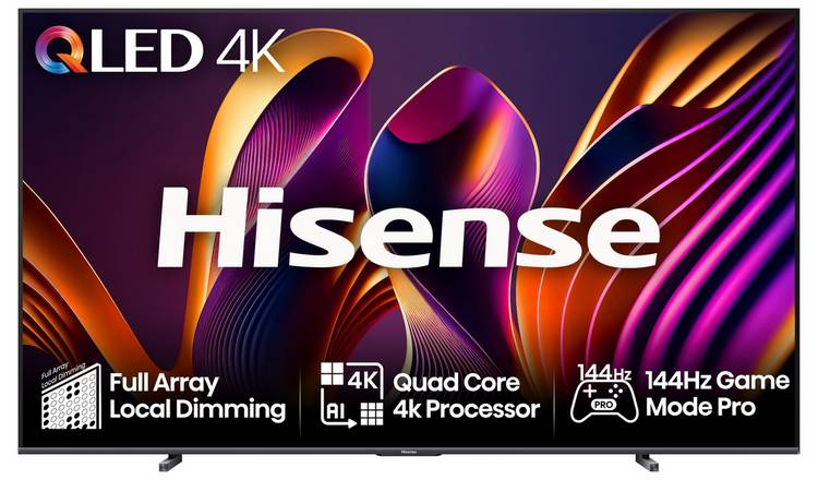 Hisense 100 Inch 100E7NQTUK PRO Smart 4K UHD HDR QLED TV