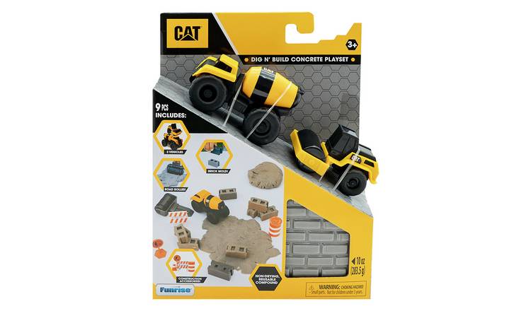 CAT Dig N Build Concrete Playset