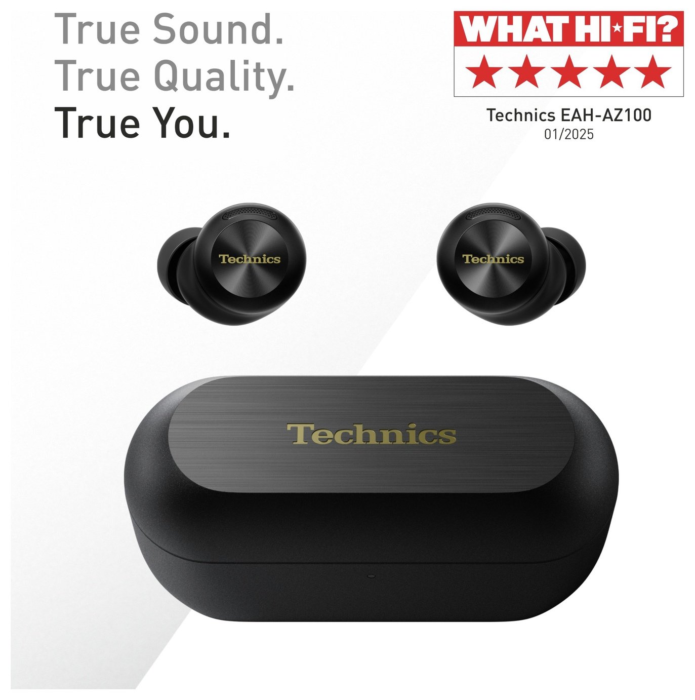 Buy Technics AZ100 In-Ear True Wireless Earbuds - Black | Wireless