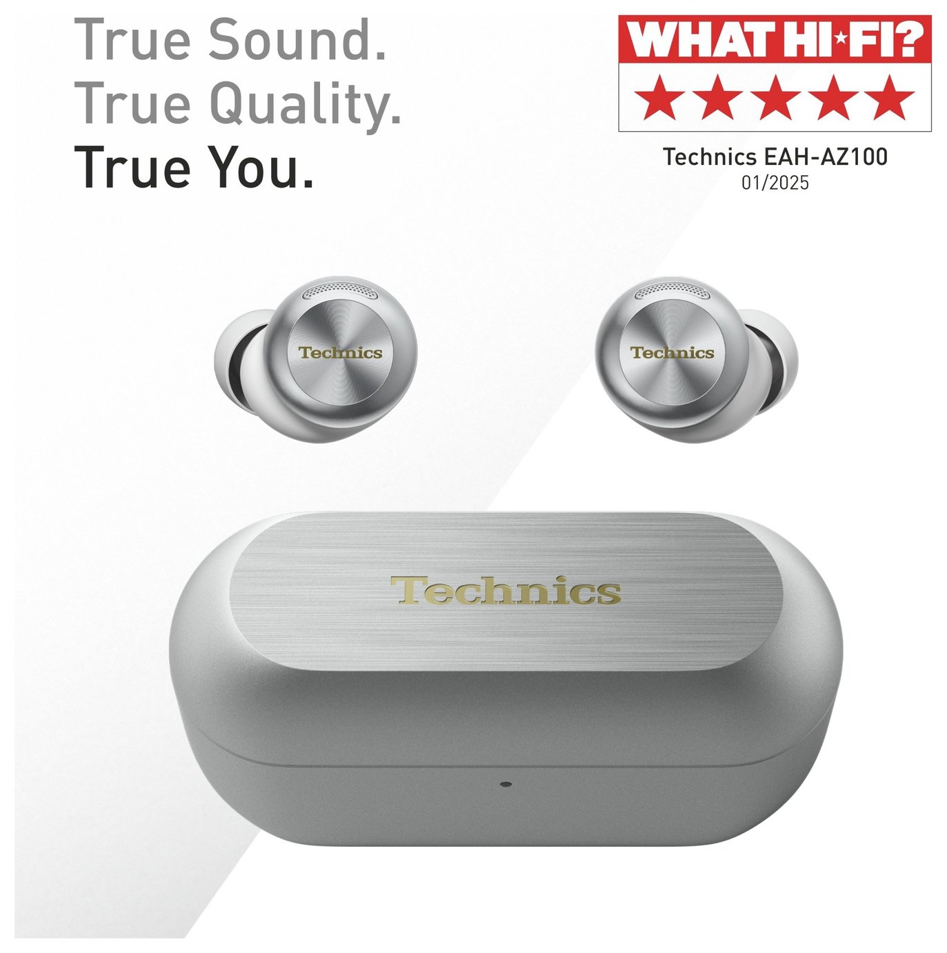 Buy Technics AZ100 In-Ear True Wireless Earbuds - Silver