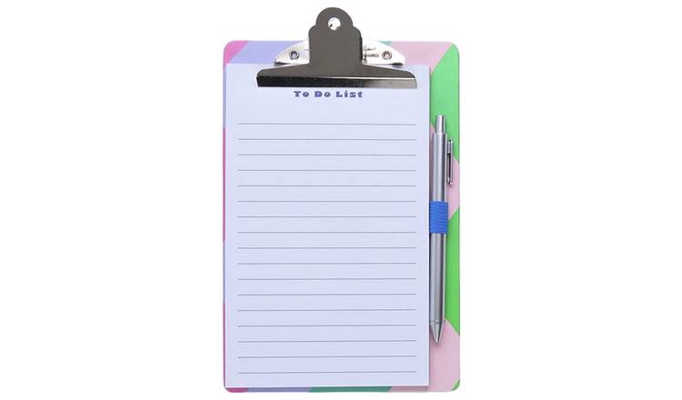 Home Bold Pattern 60 Page To Do List & Ballpoint Pen