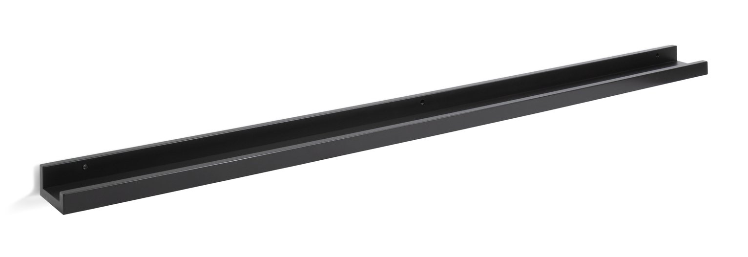 Habitat Jak 120cm Picture Rail - Black