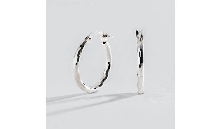 Argos mens hot sale hoop earrings