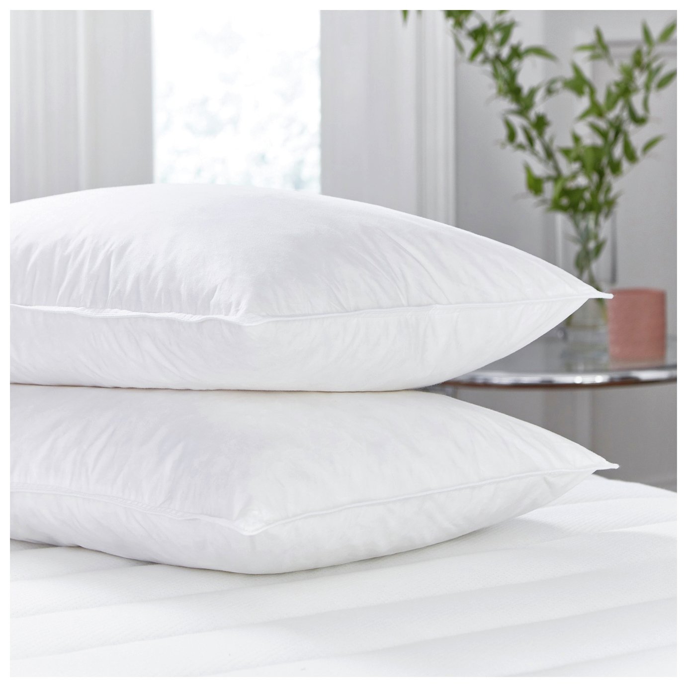 argos duck feather pillows