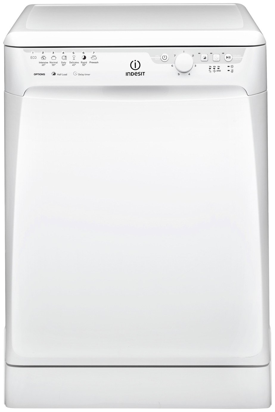 Indesit DFP27B10 Full Size Dishwasher - White