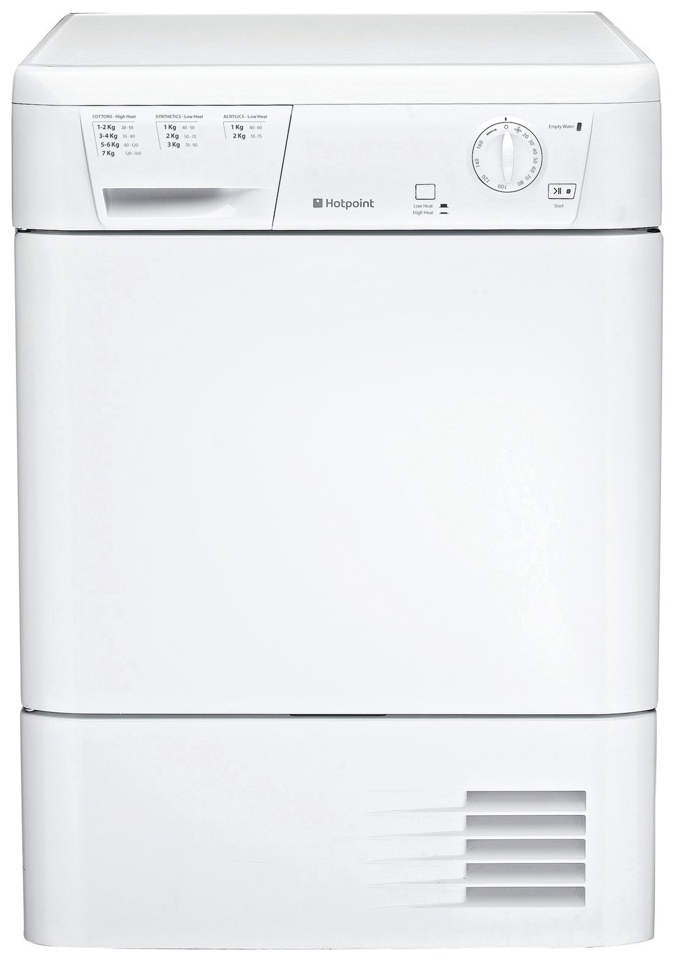 Hotpoint FETC70BP Condenser Tumble Dryer - White