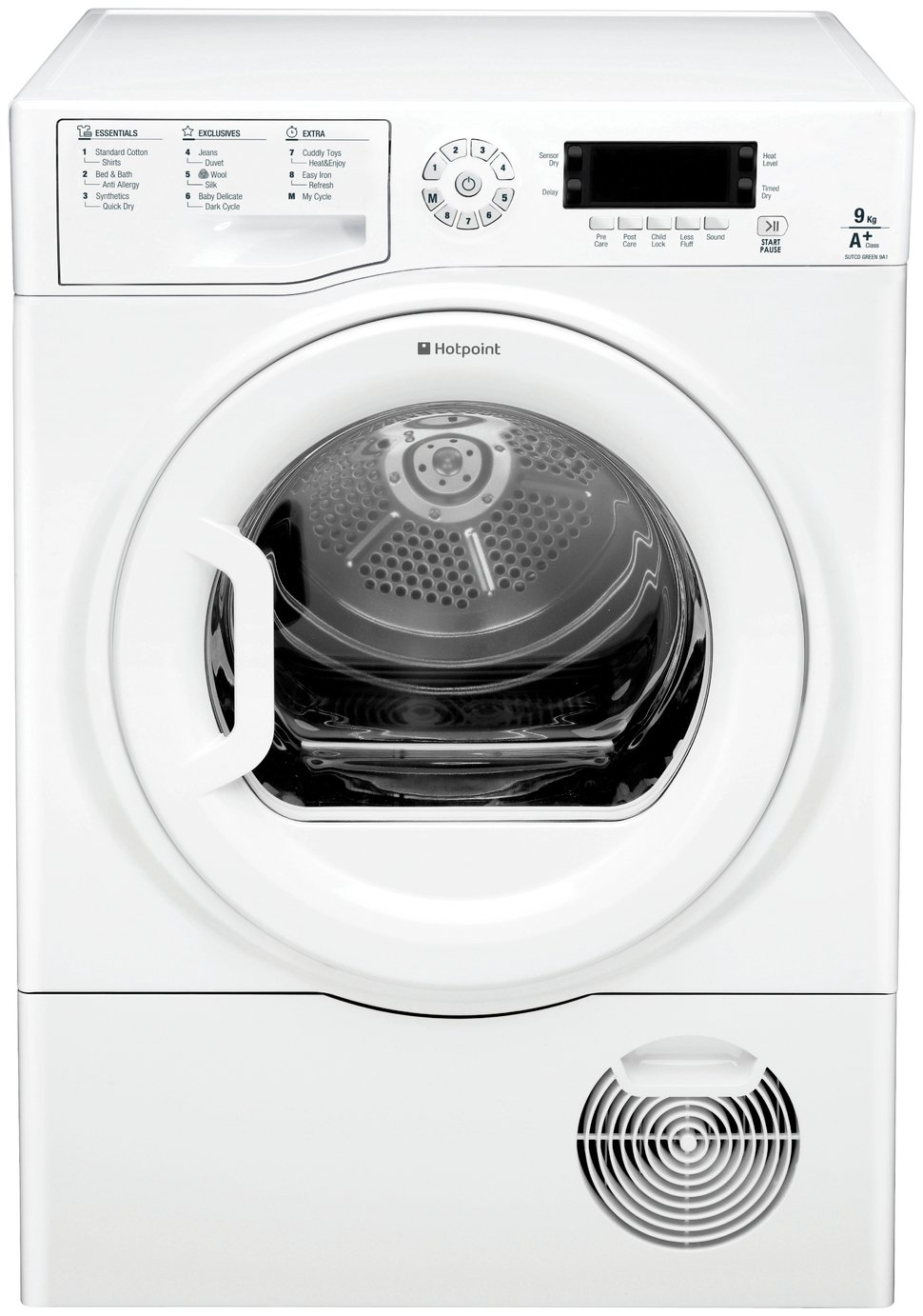 Hotpoint SUTCDGREEN9A1 Heat Pump Tumble Dryer - White