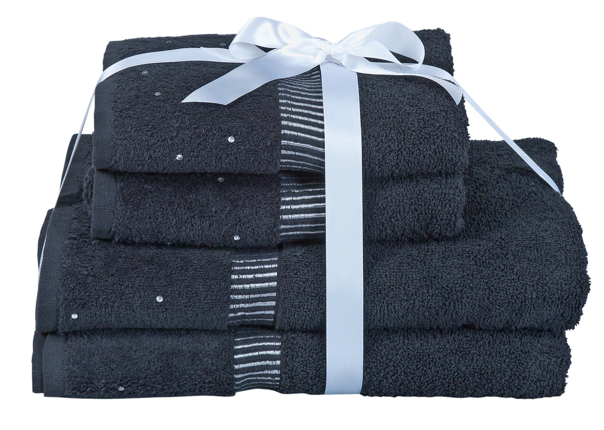 Argos Home Sparkle 4 Piece Towel Bale