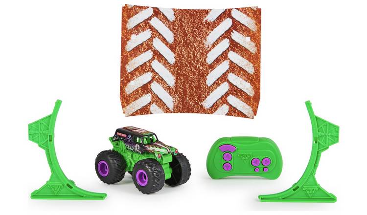 Remote control digger best sale argos