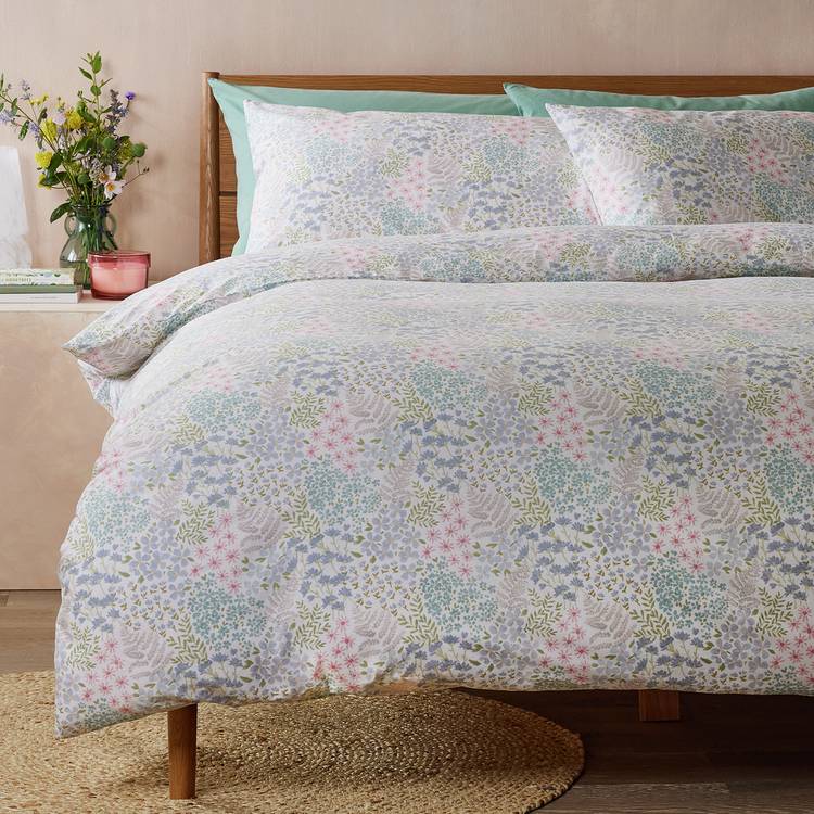 Argos Home Cotton Ditsy Floral Bedding Set - Double 0