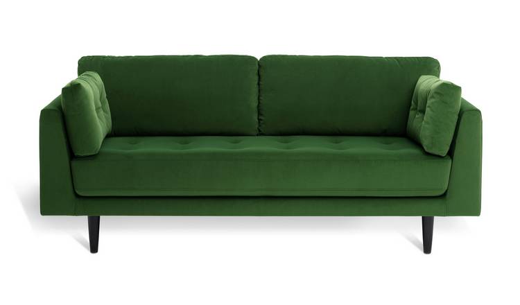 Argos shop green sofa