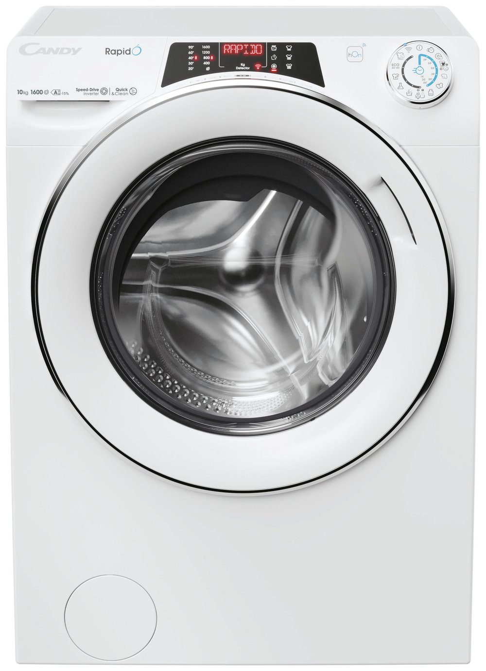 Candy RO16106DWMC7 10KG 1600 Spin Washing Machine - White