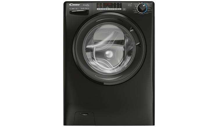 Candy CSO 686TWM6 8KG 1600 Spin Washing Machine – Black